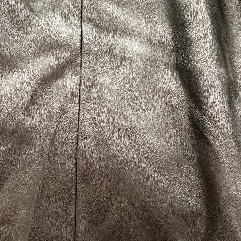BAD GIRL CIRCLE SKIRT IN VEGAN LEATHER - VIXEN BY MICHELINE PITT - Picture 8 of 9